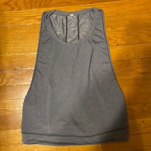 Lululemon metal vent crop top high neck